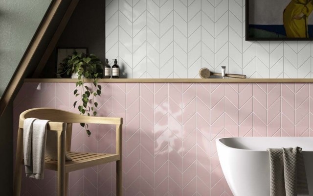 P12203-rhomboid-pink-ceramic-wall-tile-152x263mm